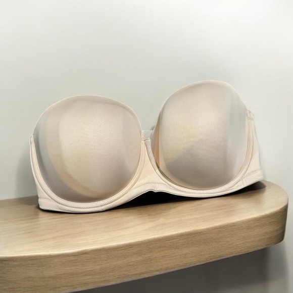 Wacoal Red Carpet Strapless Bra 38DD Sand- 854199 - NWT - Picture 8 of 9